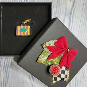 Retired Mackenzie-Childs bracelet charm